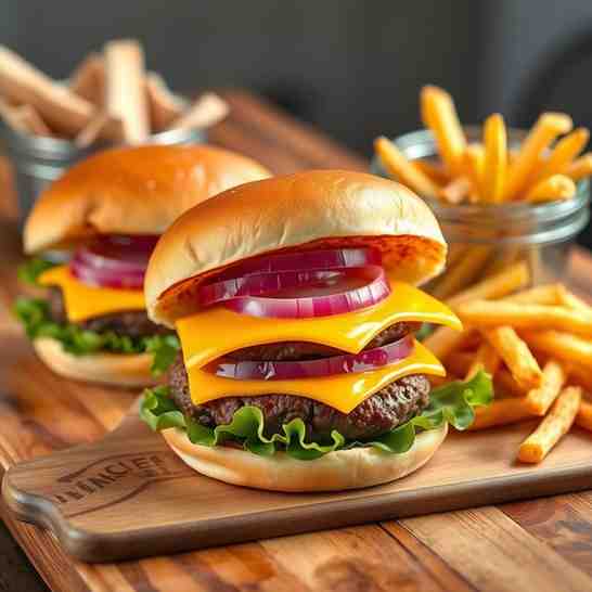 Easy Homemade Beef Burgers